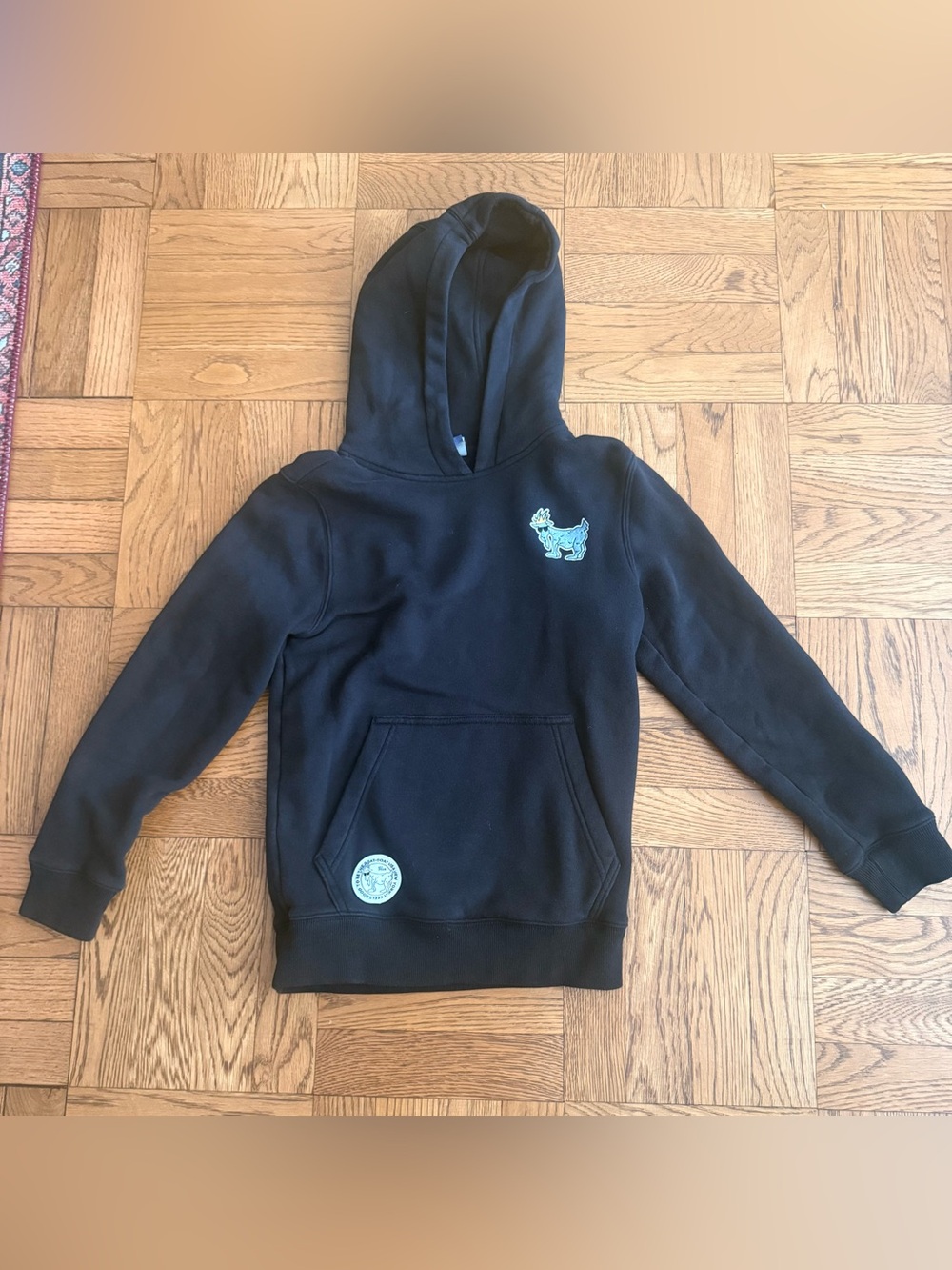 GOAT USA OG Hoodie Sweatshirt  Youth Medium Black
